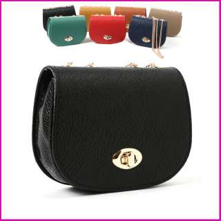 Women Mini Baguette Shoulder Bag Purse Clutch(#GT57)  