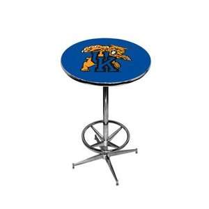 Kentucky Wildcats Pub Table w/ Foot Ring Base  Kitchen 