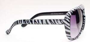Vintage Retro Zebra Aviator Womens Sunglasses COOL  
