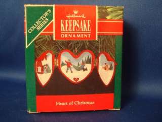 Hallmark Ornament Heart of Christmas 1991 #2 in Series  