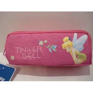   Hot Pink Tinkerbell Double Zipper Pencil Pouch Case: Everything Else