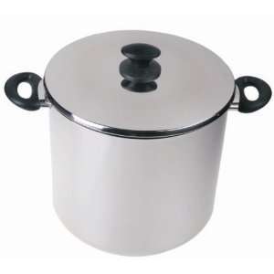  Stainless Steel 12 Quart Stock Pot with Steel Lid: Kitchen 