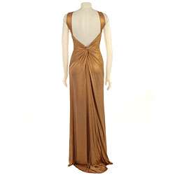 Adrianna Papell Womens Single shoulder Jersey Gown  Overstock