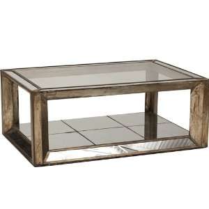  Rectangle Mirrored Coffee Table: Home & Kitchen