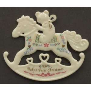  Lenox China Babys First Christmas with Box, Collectible 