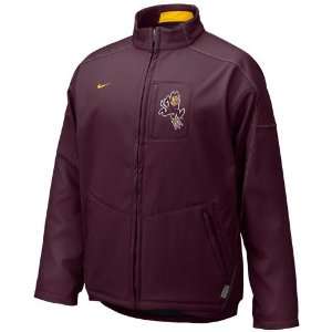   Maroon Conference Across the Middle Full Zip Jacket