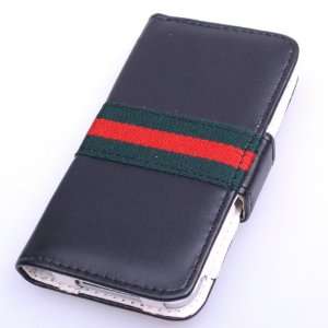  Wallet Flip faux Leather Case Cover For APPLE iPhone 4 4G 