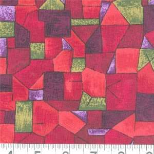  45 Wide Santa Rosa Red Fabric By The Yard Arts, Crafts 