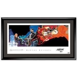  Marvel Knights Lithograph (Framed) Signed by Dave Johnson 