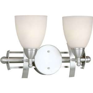 Forte Lighting 5231 02 55 Brushed Nickel Contemporary/ Modern 16Wx9 