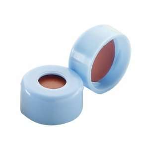 Wheaton 242772 01 Blue Snap Cap with 0.002 Red PTFE/0.036 Silicone/0 