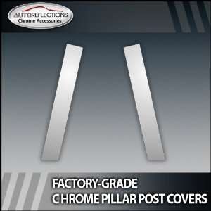  01 05 Honda Civic Coupe 2Pc Chrome Pillar Post Covers 