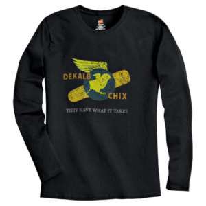 DEKALB CHIX Ladies Long Sleeve T Shirt (S thru 2XL) NEW  