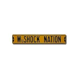  WICHITA STATE SHOCKERS WuSHOCK NATION AUTHENTIC METAL 