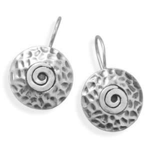  Textured Swirl Pattern Earrings Jewelry