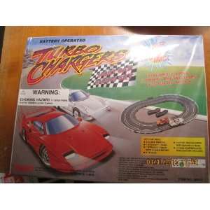  Turbo Chargers Sport Car Racing Set: Toys & Games
