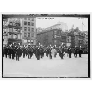  Mexican police band,New York,NY,instruments,tuba,drums 
