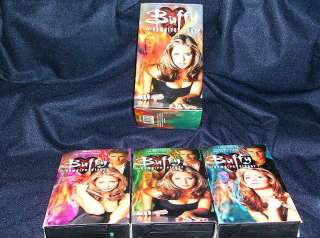 Buffy the Vampire Slayer    VHS    3 Tape Boxed Set  