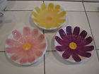 Set 3 Decorative Soap Candy bowls dishes Hallmark Flower