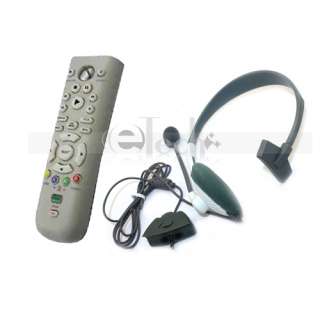 DVD UNIVERSAL MEDIA REMOTE+LIVE HEADSET FOR XBOX 360  