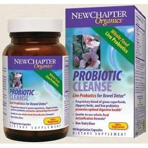  New Chapter Probiotic Cleanse 90 Vcaps Health & Personal 