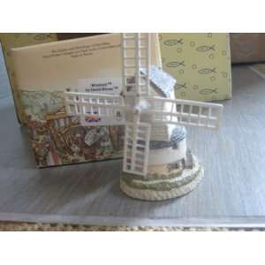  David Winter Cottages Windmill 1985 Mint in Box with 