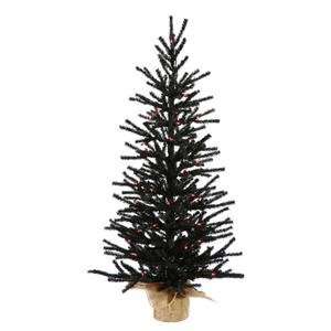   24 Black 35 Purple lights Christmas Tree (B113725): Home Improvement