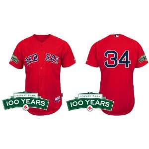  Boston Red Sox Authentic MLB Jerseys #34 David Ortiz RED Cool 