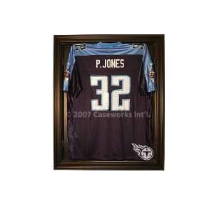   Titans Cabinet Style Jersey Display   Black: Sports & Outdoors