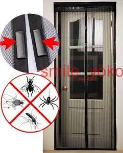 magnetic insect bug mesh door easy open instant fly screen out Closure 