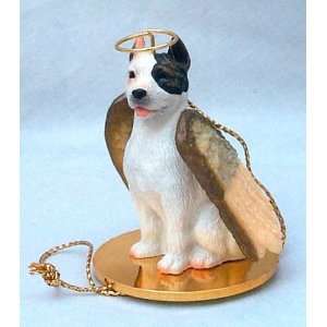  Pit Bull Terrier Angel Dog Ornament   White