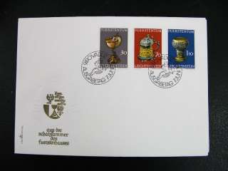 Liechtenstein Stamps 260 Cachet First Day Covers  