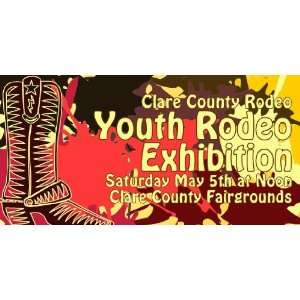    3x6 Vinyl Banner   Youth Rodeo Competition: Everything Else