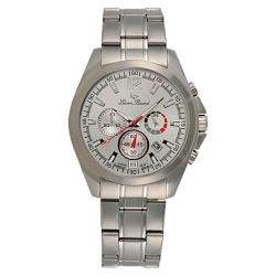 Lucien Piccard Mens Catalina Stainless Steel Watch  Overstock