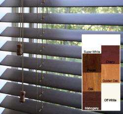    er grip Customized Real Wood 15 inch Window Blinds  