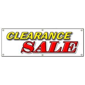   72 CLEARANCE SALE BANNER SIGN retail sign signs Patio, Lawn & Garden