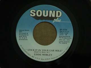 northern soul EDDIE MOBLEY Stick It In Your Ear Hole SOUND PLUS hear 