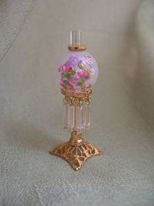 dollhouse doll house miniature ELECTRIC VICTORIAN TABLE LAMP  