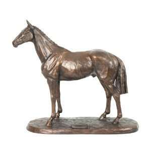  Bronze Horse Sculpture Arkle Signed Harriet Glen