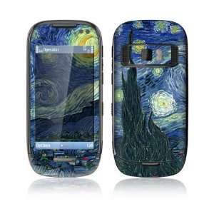    Nokia C7 Skin Decal Sticker   Starry Night 