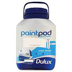 Buy Dulux Paint Pod Matt PBW 5L from our Interior Paint range   Tesco 