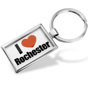 Keychain I Love Rochester region: New York, United States   Hand 