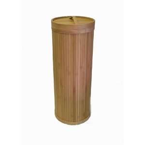  Eco Bamboo 3 Roll Toilet Tissue Holder Reserve: Home 
