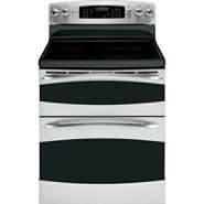 GE Profile 30 Freestanding Electric Range w/Double Convection Oven 