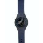 Structure Mens Multi Function Watch with Round Blue Case, Black 