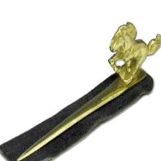 Mayer Mill brass MUSTANG LETTER OPENER at 