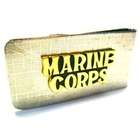 Cuff Crazy Brass US Marine Corps USMC Emblem on Silver Money Clip