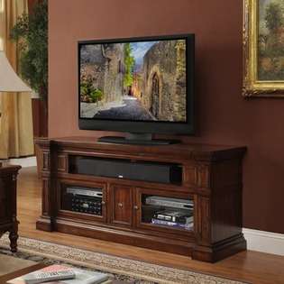 Legends Furniture Berkshire 62 Media Console in Distressed Cherry at 