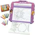 Delta Disney Princess Art Table with Paper Roll, Wipe Board and 