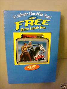 Lone Ranger Lunch Box from Cheerios~60th~Collectable!!  